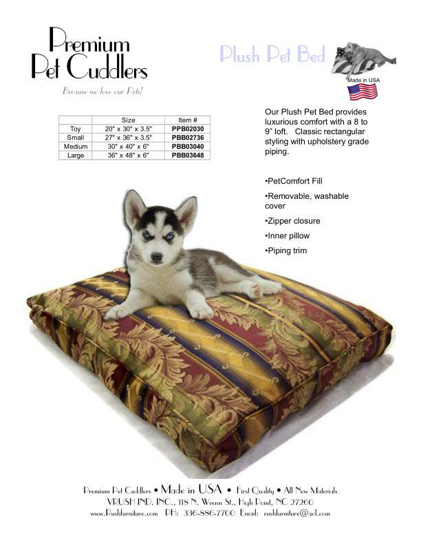 Plush Pet Bed